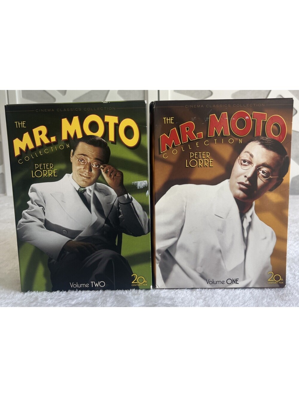 RARE 2 BOX SET! Mr. Moto Collection Vol 1 & 2 Peter Lorre DVD